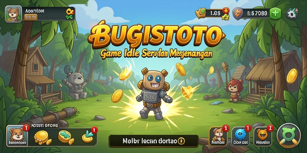 Tampilan gameplay BUGISTOTO yang seru dan menawan.