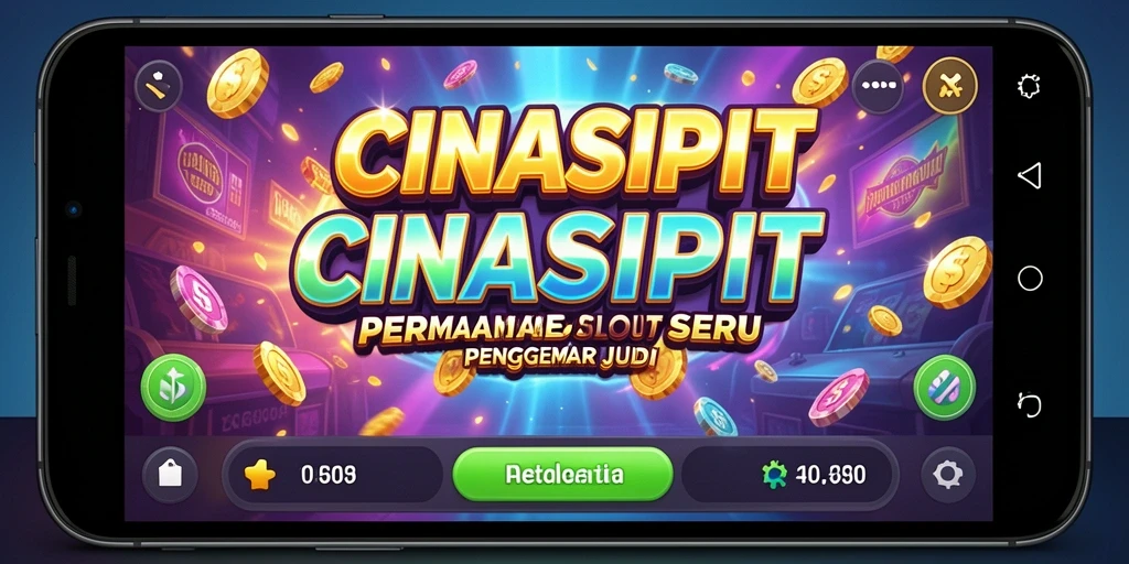 Screenshot CINASIPIT menunjukkan gameplay Slot yang mengasyikkan dan penuh warna.