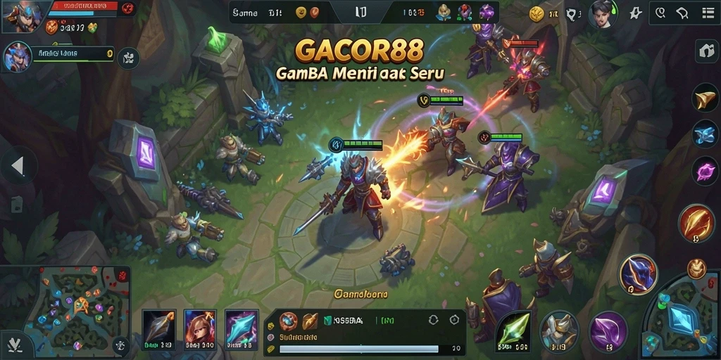 Tampilan gameplay GACOR88 yang seru dan mendebarkan.