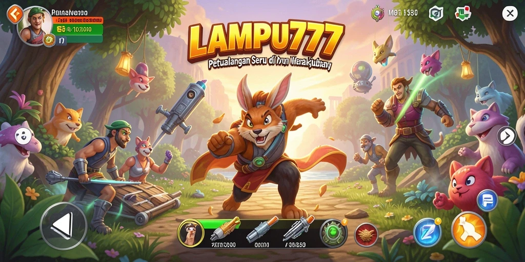 Tampilan gameplay LAMPU777 yang memukau dengan berbagai petualangan menarik.