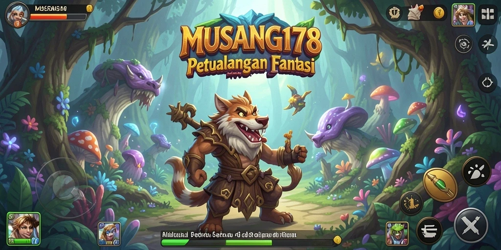 Tampilan gameplay <strong>MUSANG178</strong> yang menakjubkan dalam dunia petualangan.