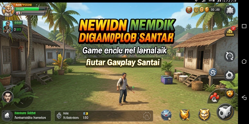 Tampilan gameplay <strong>NEWIDN</strong> yang menarik dan penuh warna.