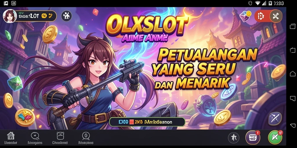 Tampilan gameplay OLXSLOT yang menakjubkan dan interaktif.