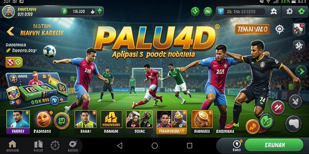 Tampilan screenshot PALU4D menampilkan fitur taruhan olahraga yang menarik.