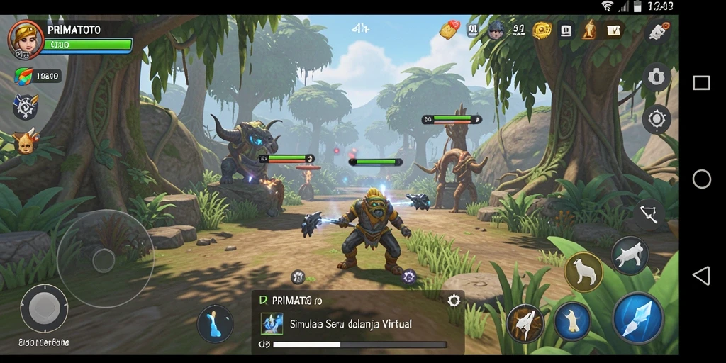 Tangkapan layar PRIMATOTO menampilkan aksi gameplay Simulation yang mengasyikkan.